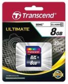 Cartão De Memória  Transcend 8gb Premium Sdhc Classe 10