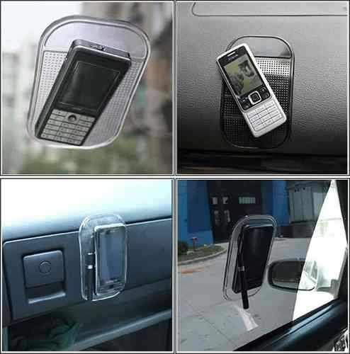 Lote De 10 Tapetes Silicone Antiderrapante Para Celulares